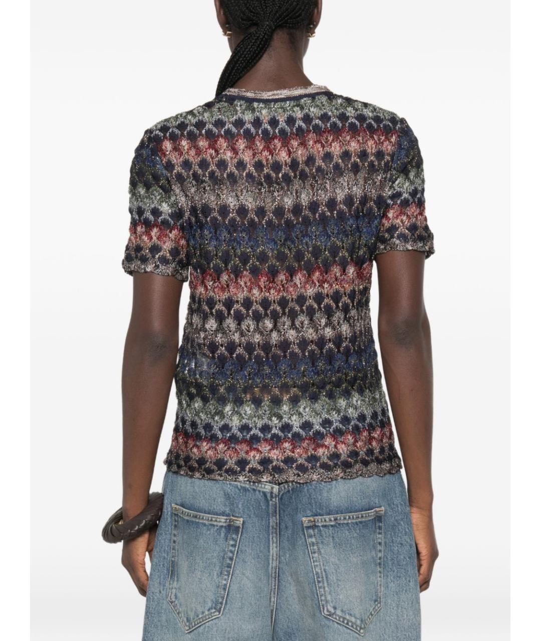 MISSONI Мульти вискозный джемпер / свитер, фото 4