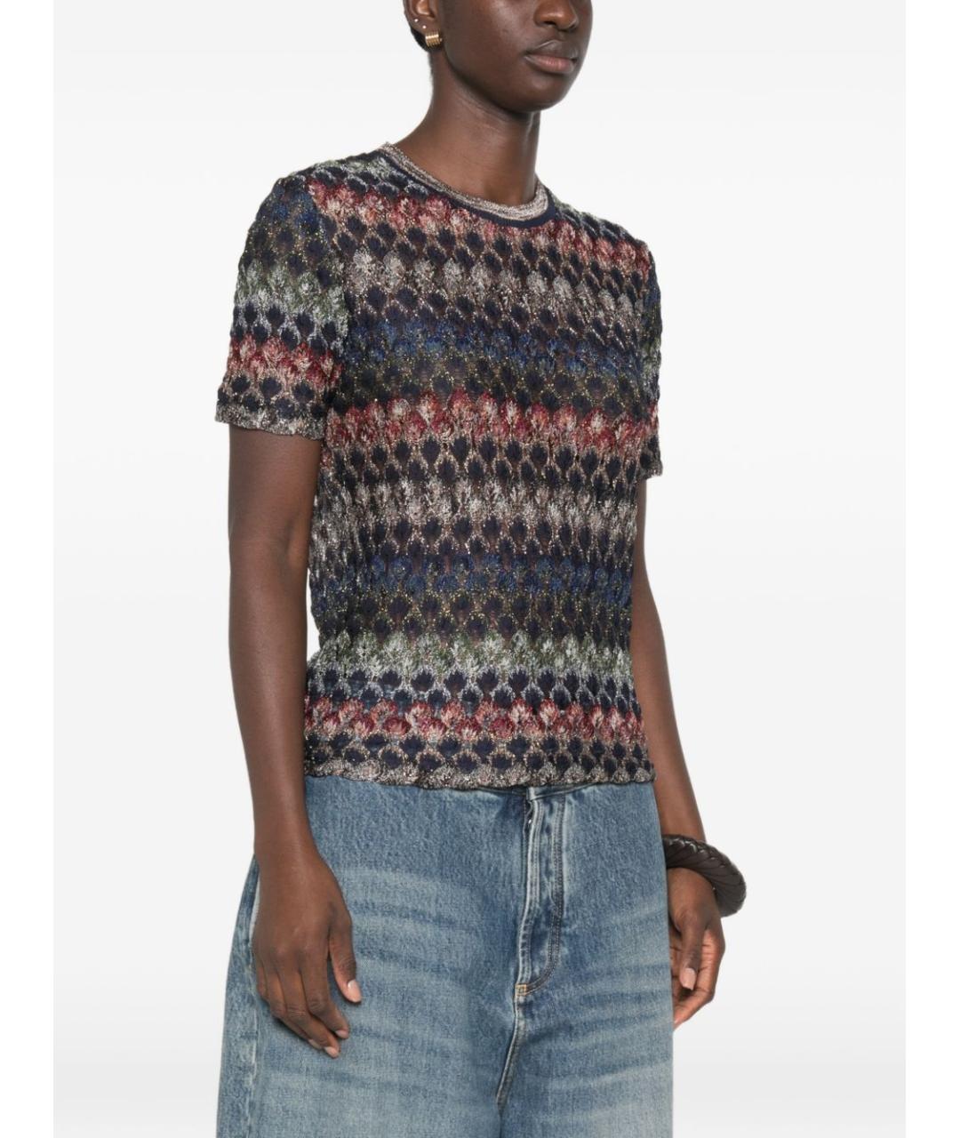 MISSONI Мульти вискозный джемпер / свитер, фото 3