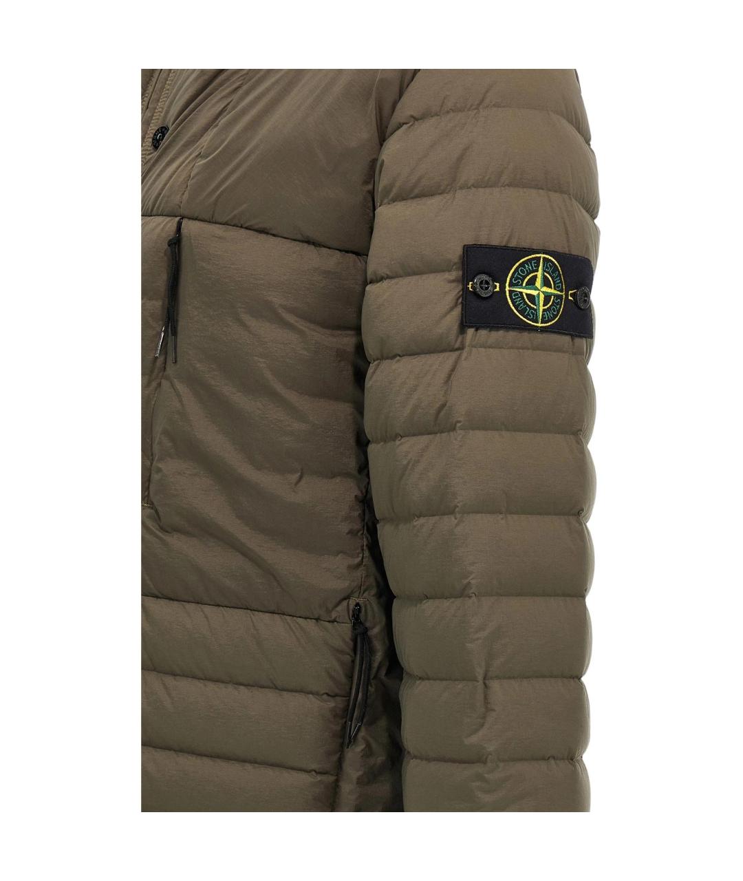 STONE ISLAND Зеленая куртка, фото 5