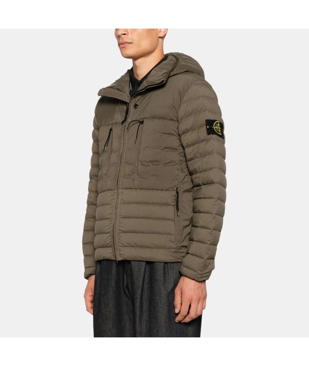 STONE ISLAND Зеленая куртка, фото 3