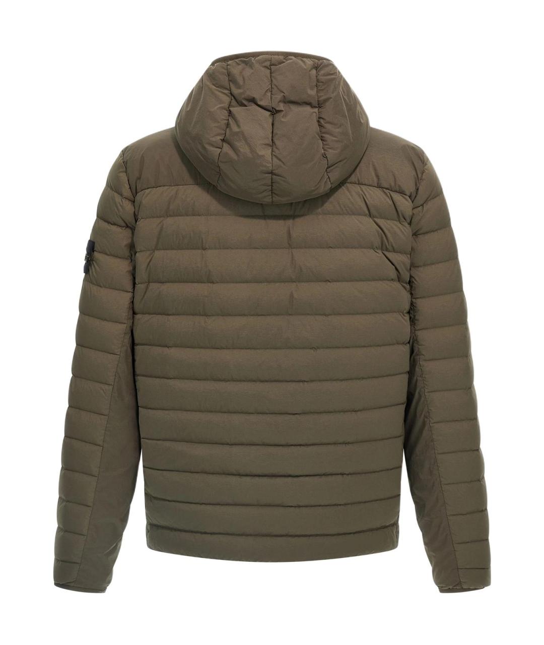 STONE ISLAND Зеленая куртка, фото 2