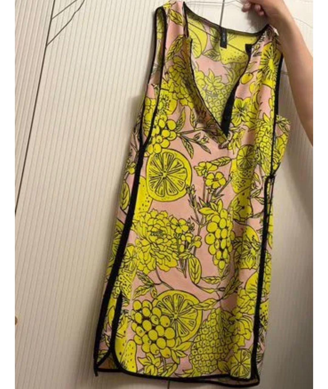 MARC JACOBS Розовое коктейльное платье, фото 4