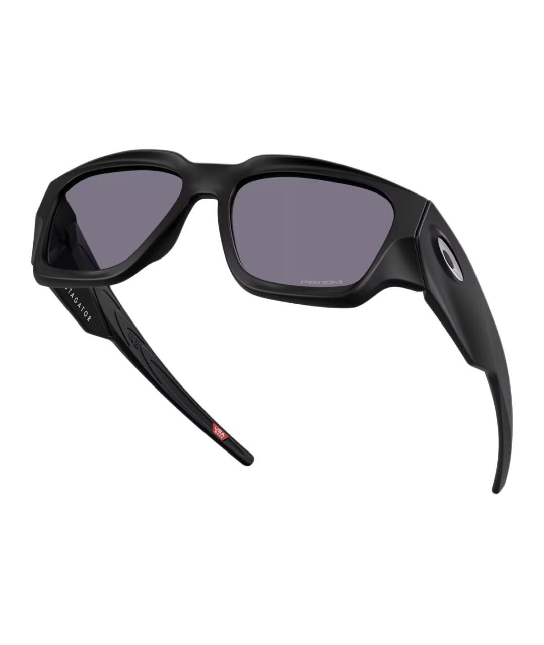 OAKLEY Черные пластиковые солнцезащитные очки, фото 3