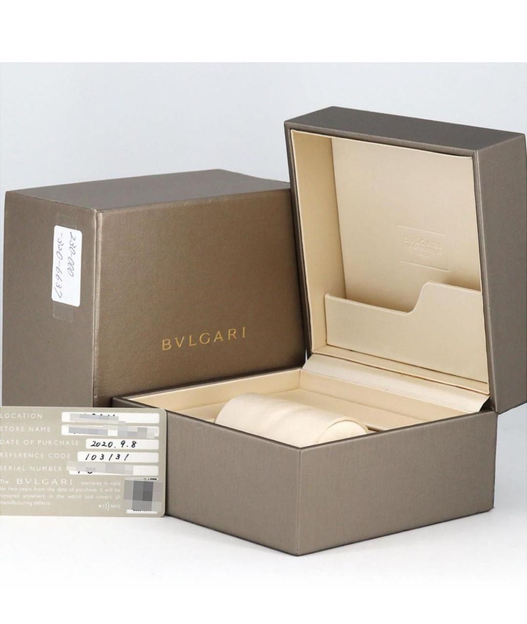 BVLGARI Золотые часы, фото 5