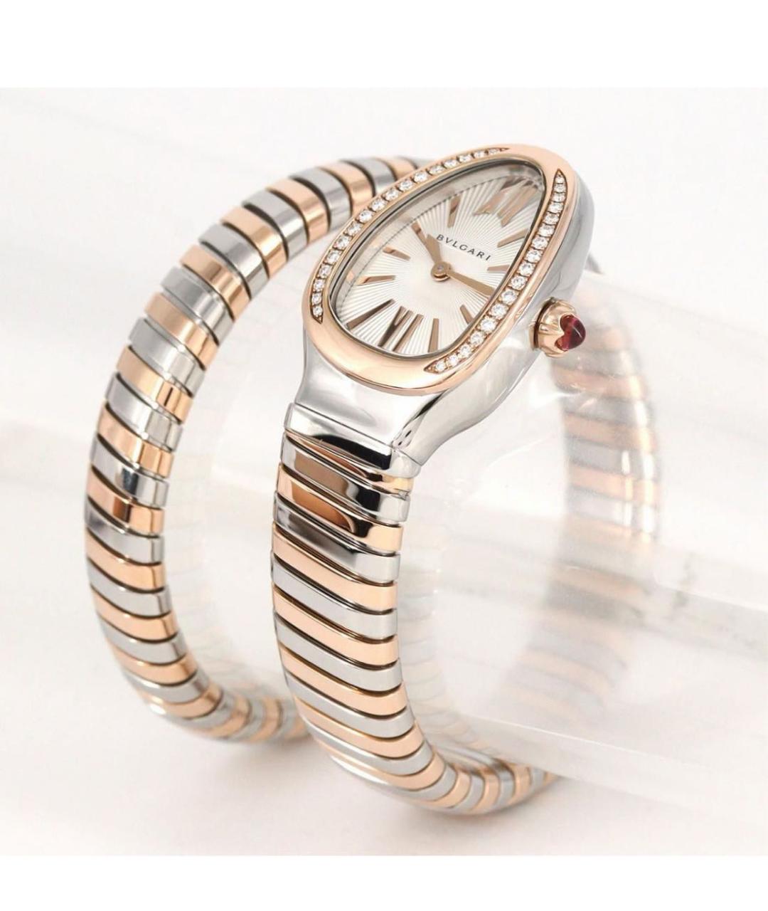 BVLGARI Золотые часы, фото 2