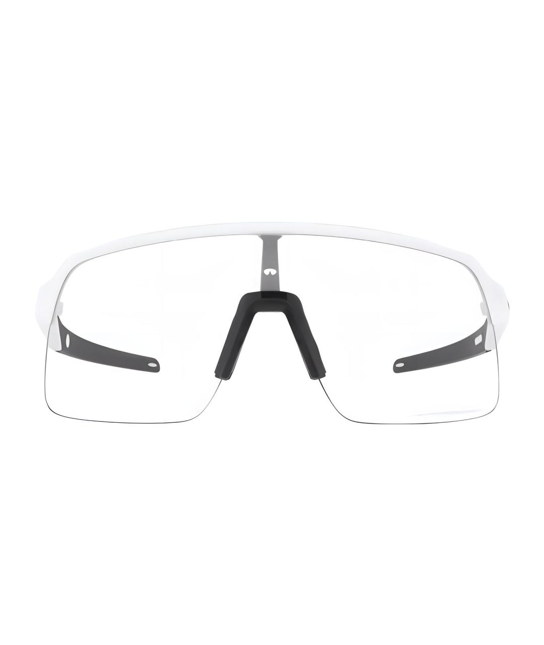 OAKLEY Белые пластиковые солнцезащитные очки, фото 2