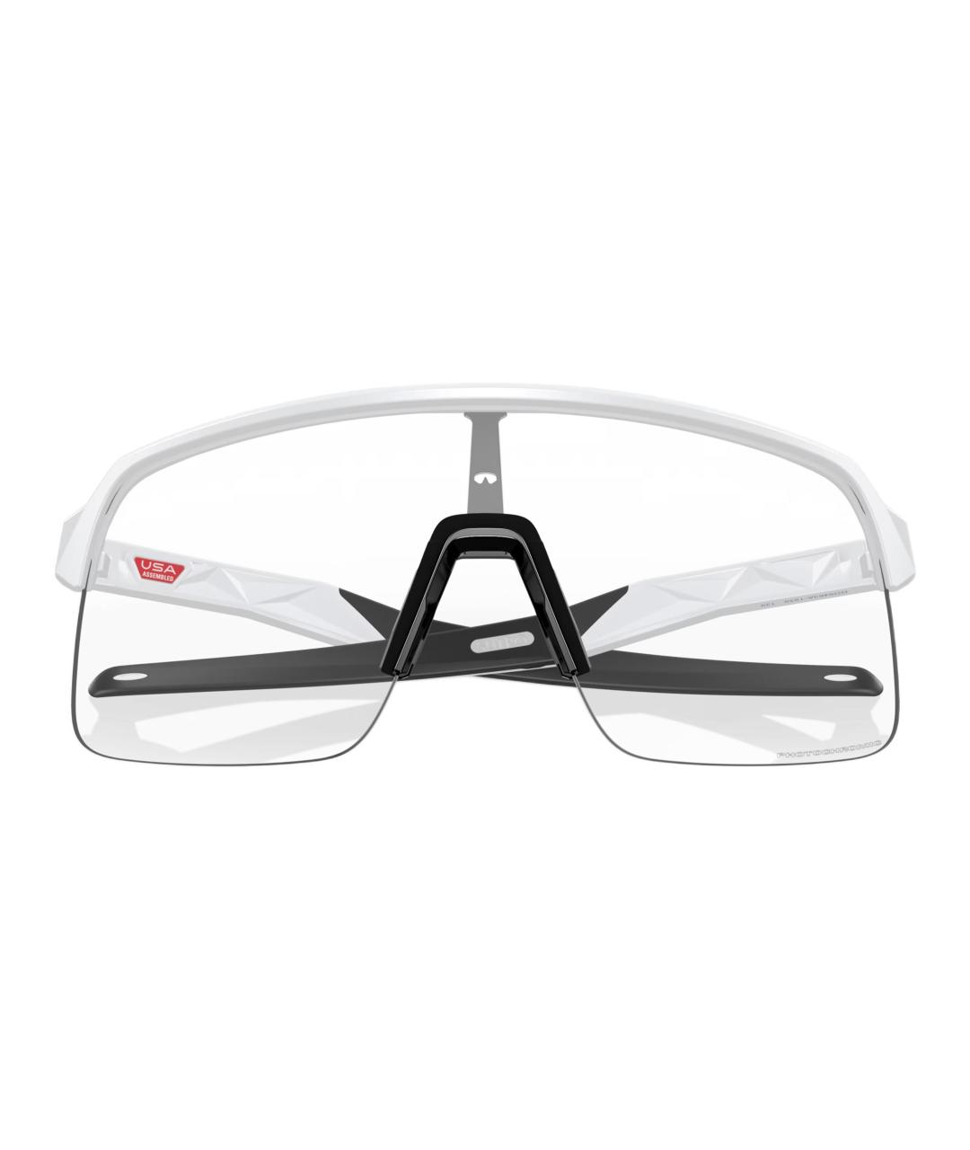 OAKLEY Белые пластиковые солнцезащитные очки, фото 5