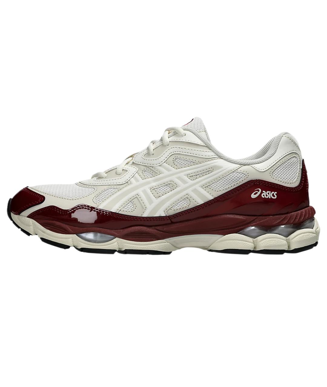 ASICS Белые текстильные низкие кроссовки / кеды, фото 6