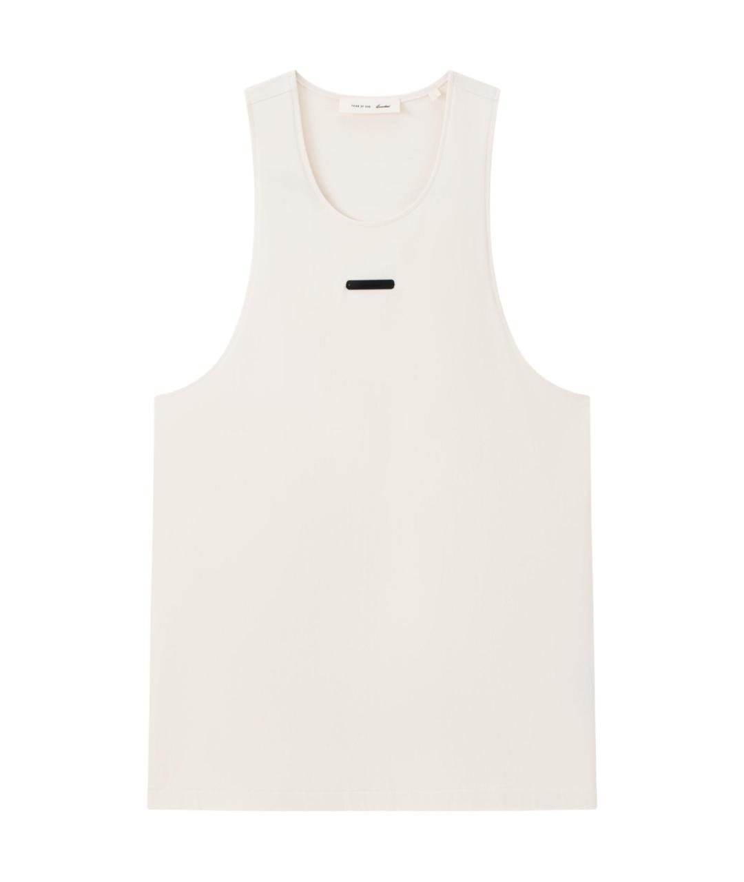 FEAR OF GOD ESSENTIALS Бежевая майка, фото 1