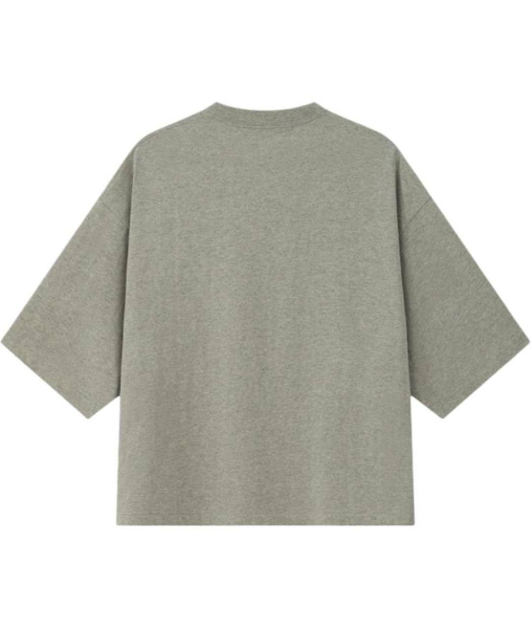 FEAR OF GOD ESSENTIALS Серая футболка, фото 2