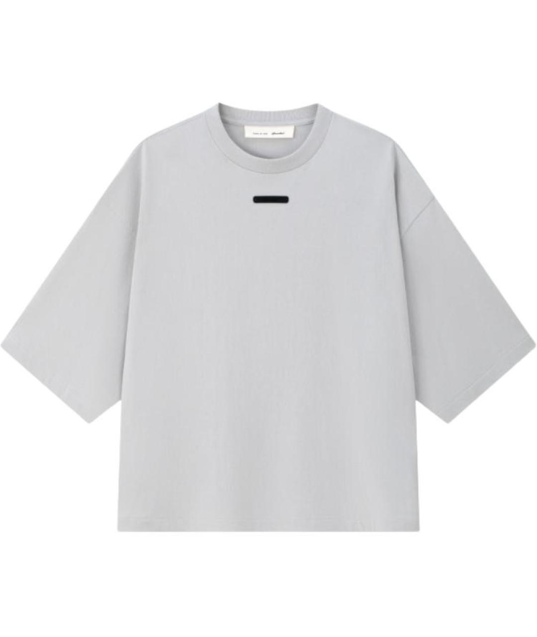 FEAR OF GOD ESSENTIALS Серая футболка, фото 1