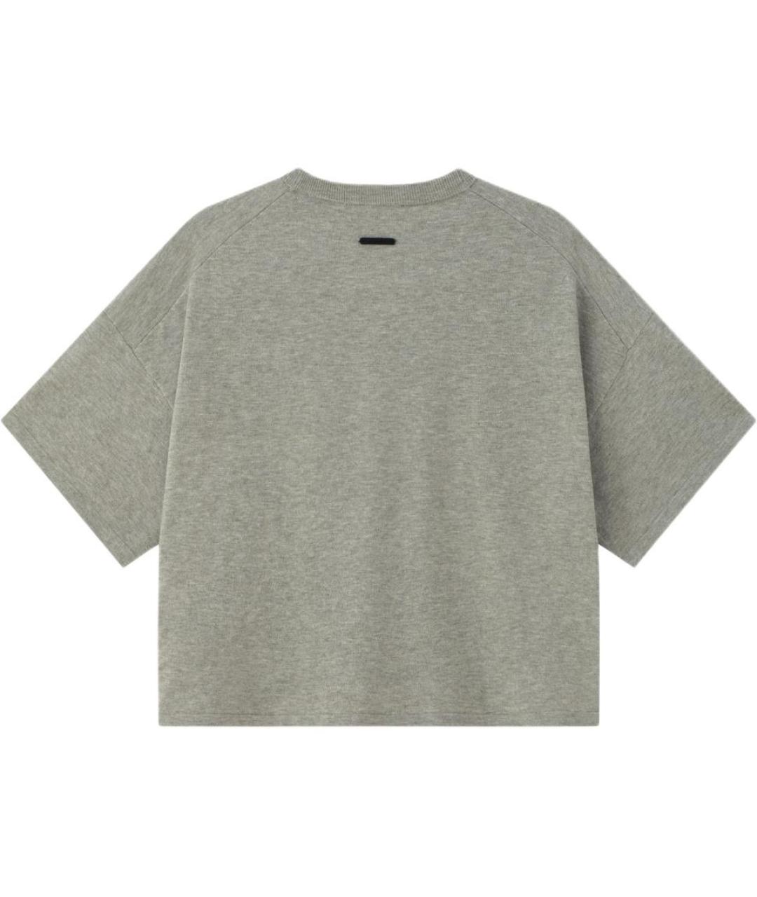 FEAR OF GOD ESSENTIALS Салатовая футболка, фото 2