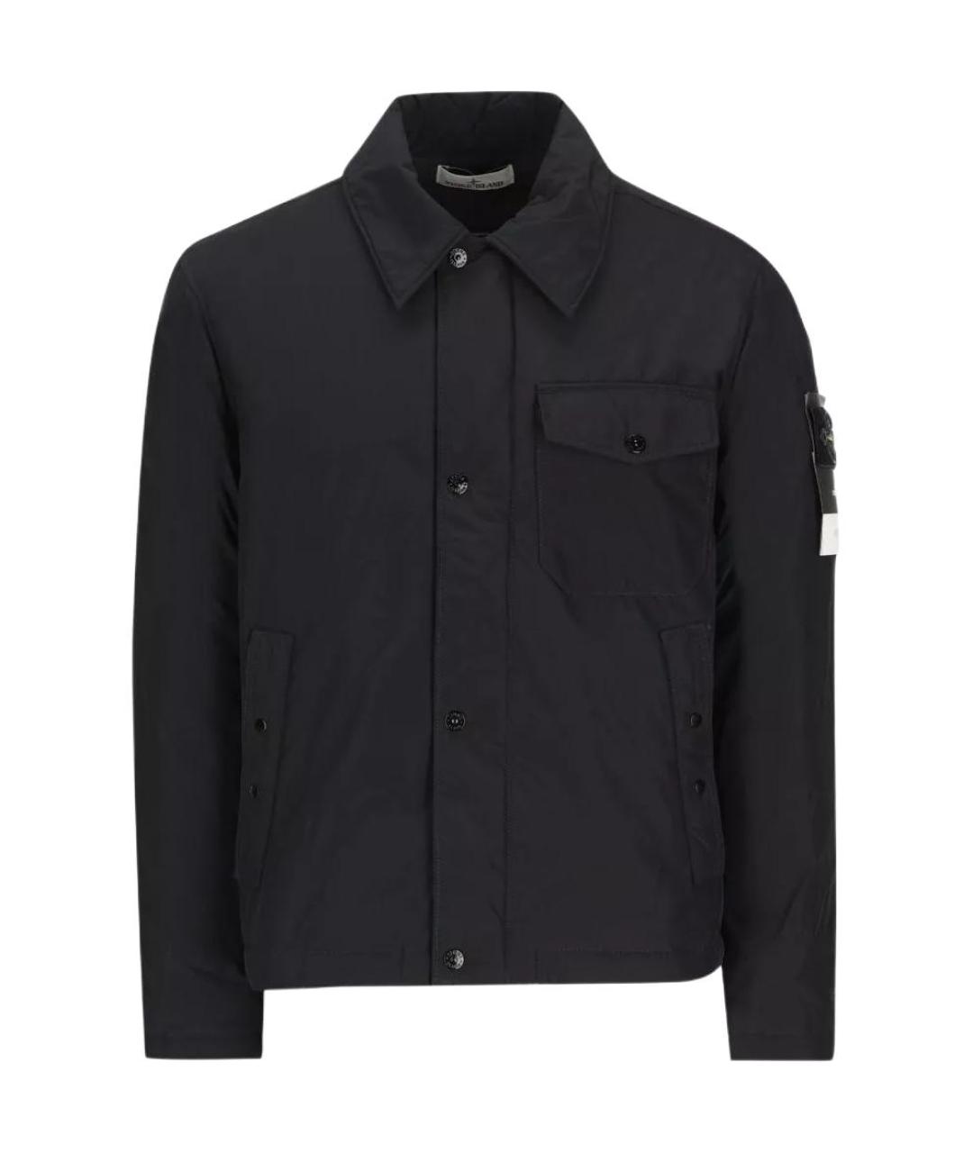 STONE ISLAND Черная куртка, фото 1