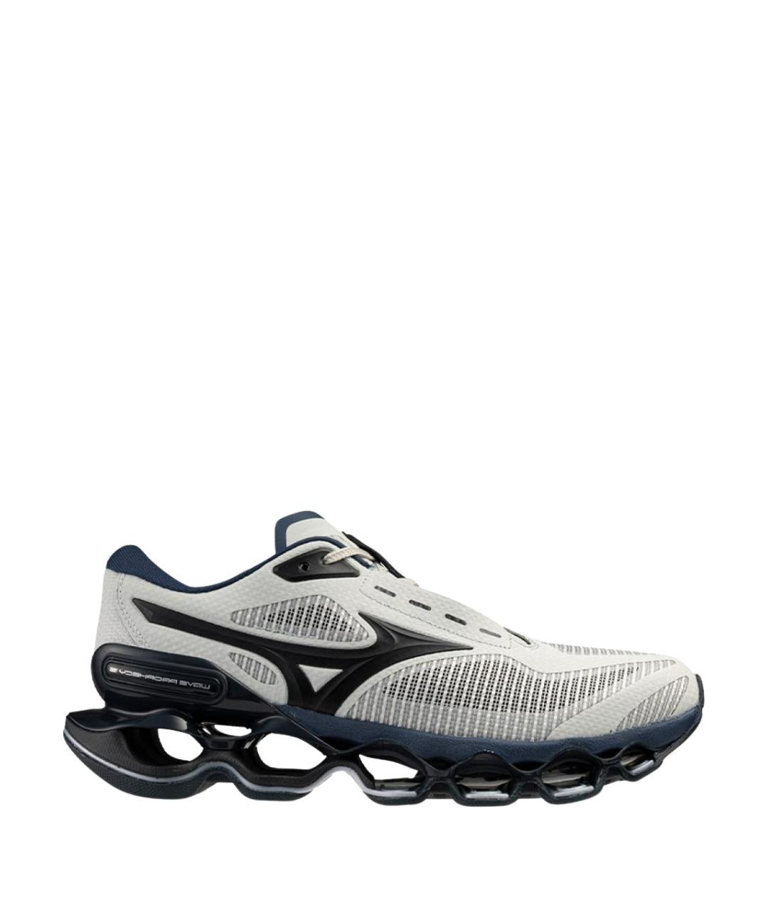 MIZUNO Белые синтетические низкие кроссовки / кеды, фото 1