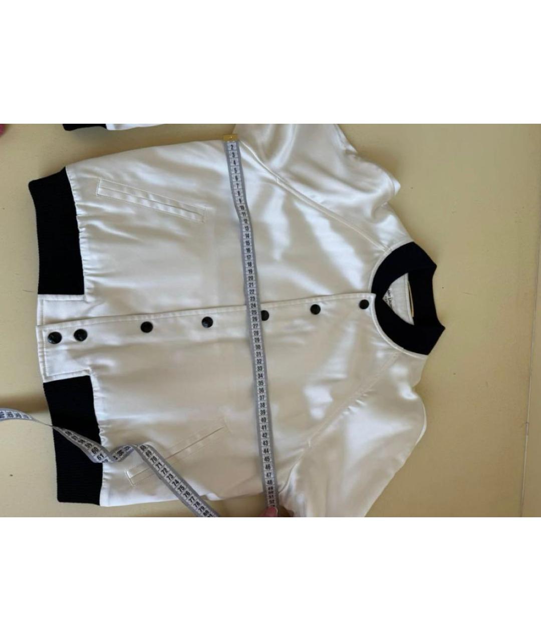 SAINT LAURENT Белая куртка, фото 3