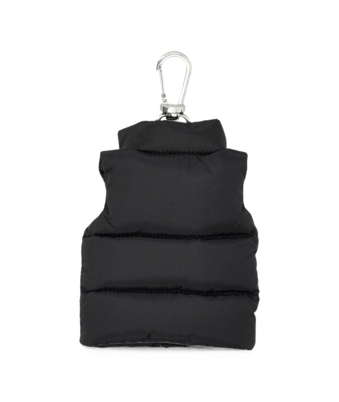 MONCLER Черный брелок, фото 2