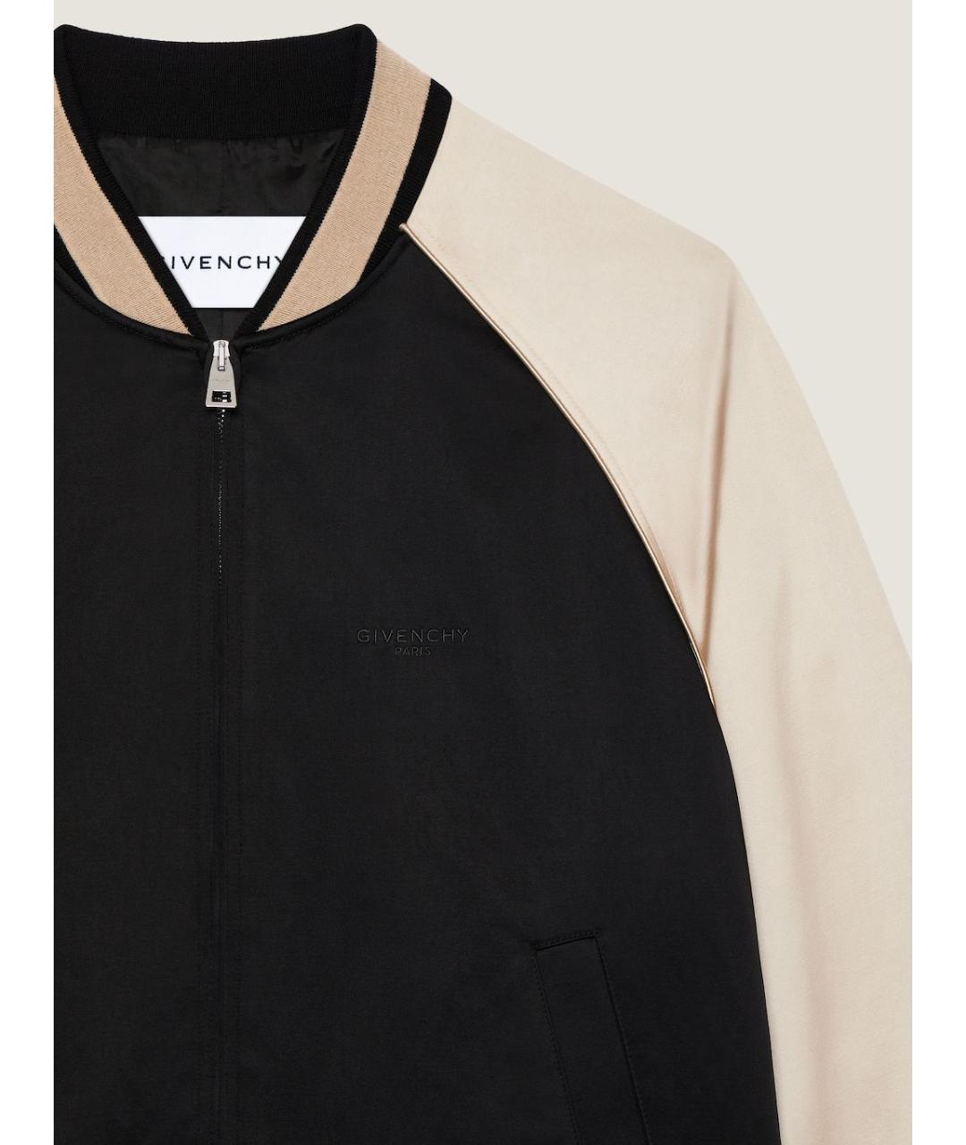 GIVENCHY Черная хлопковая куртка, фото 2