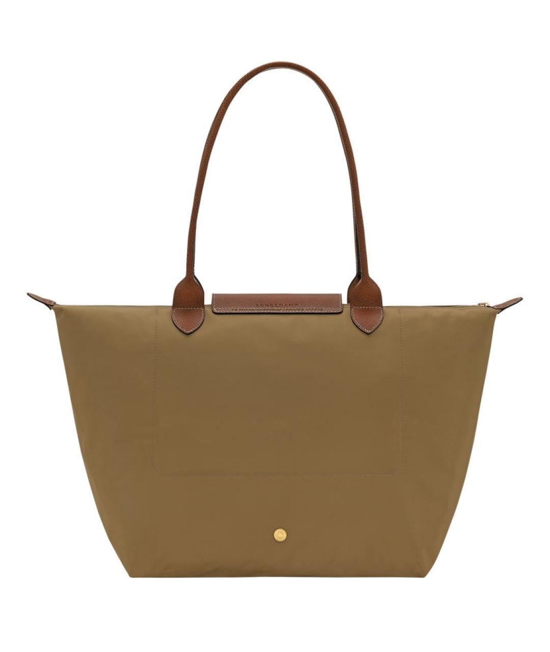 LONGCHAMP Хаки нейлоновая сумка через плечо, фото 3