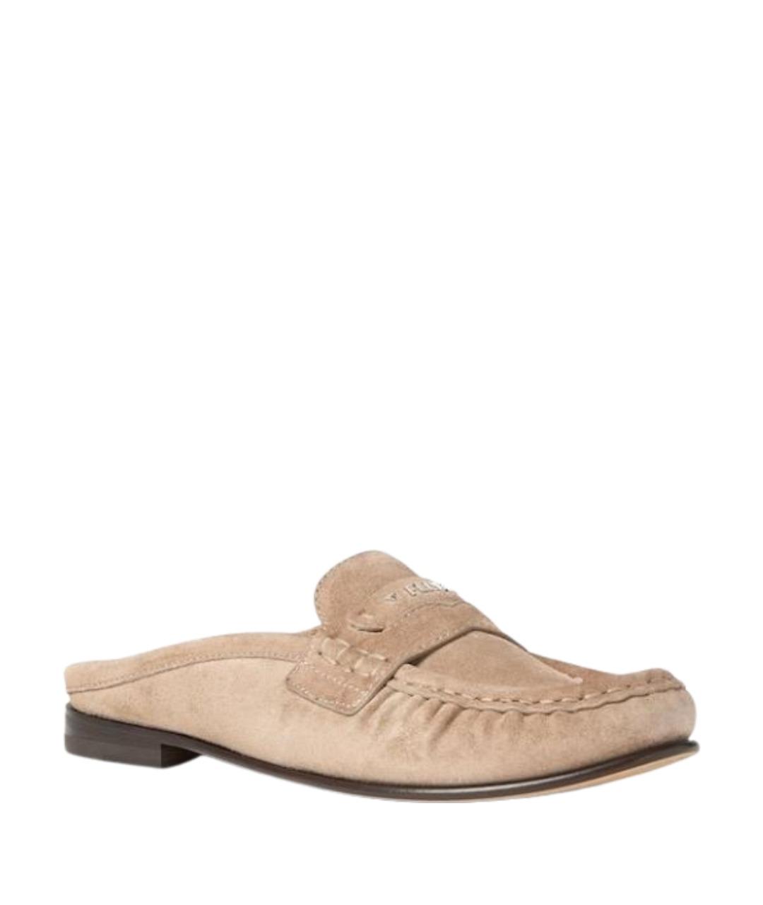 FENDI Замшевые лоферы, фото 1