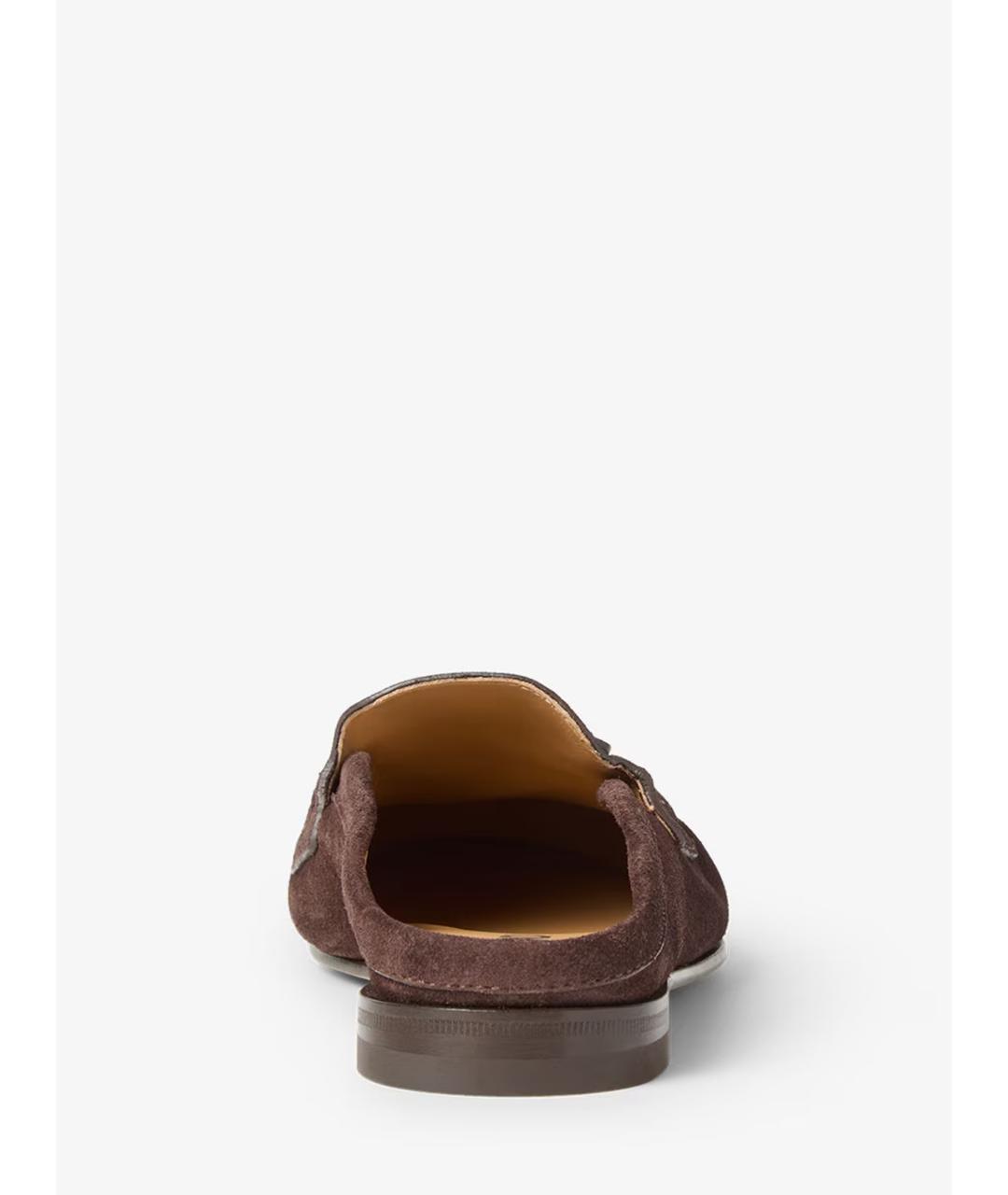 FENDI Замшевые лоферы, фото 3