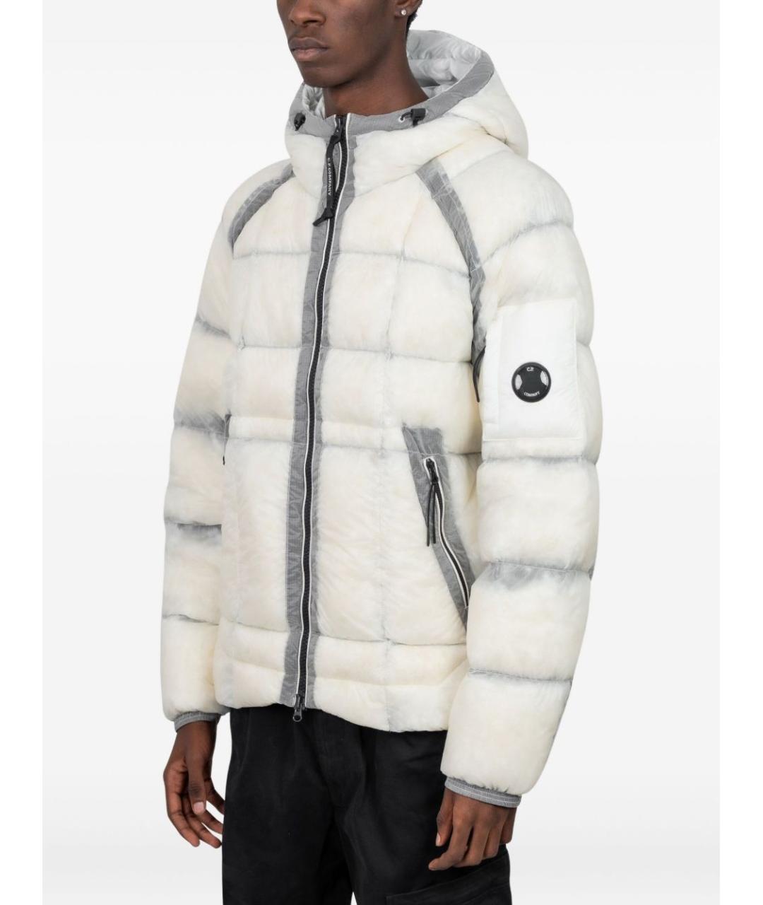 CP COMPANY Белая полиамидовая куртка, фото 2
