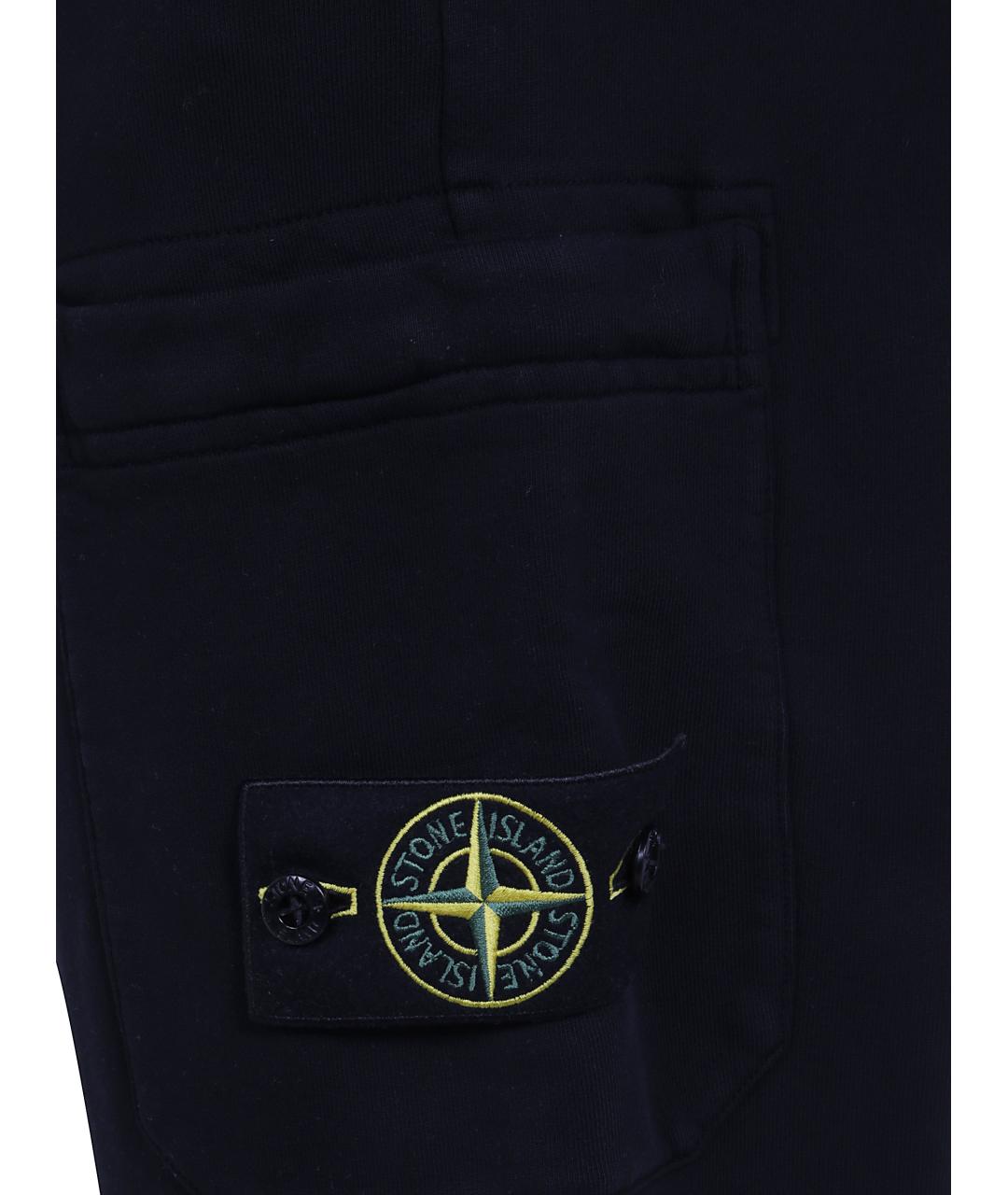 STONE ISLAND Мульти хлопковые повседневные брюки, фото 3