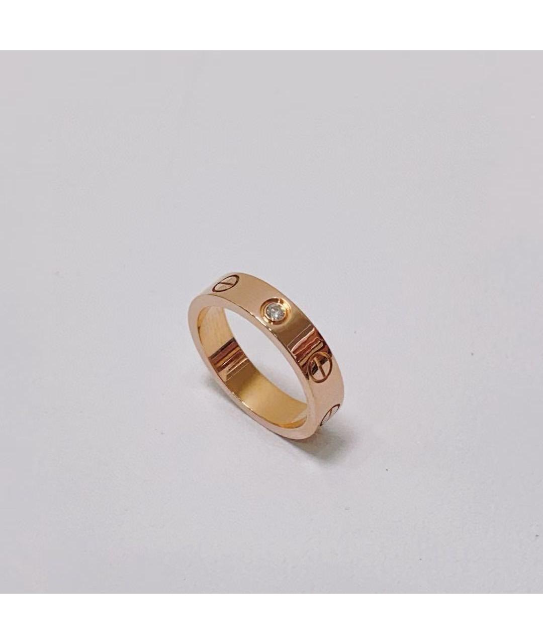 CARTIER Золотое кольцо из розового золота, фото 4