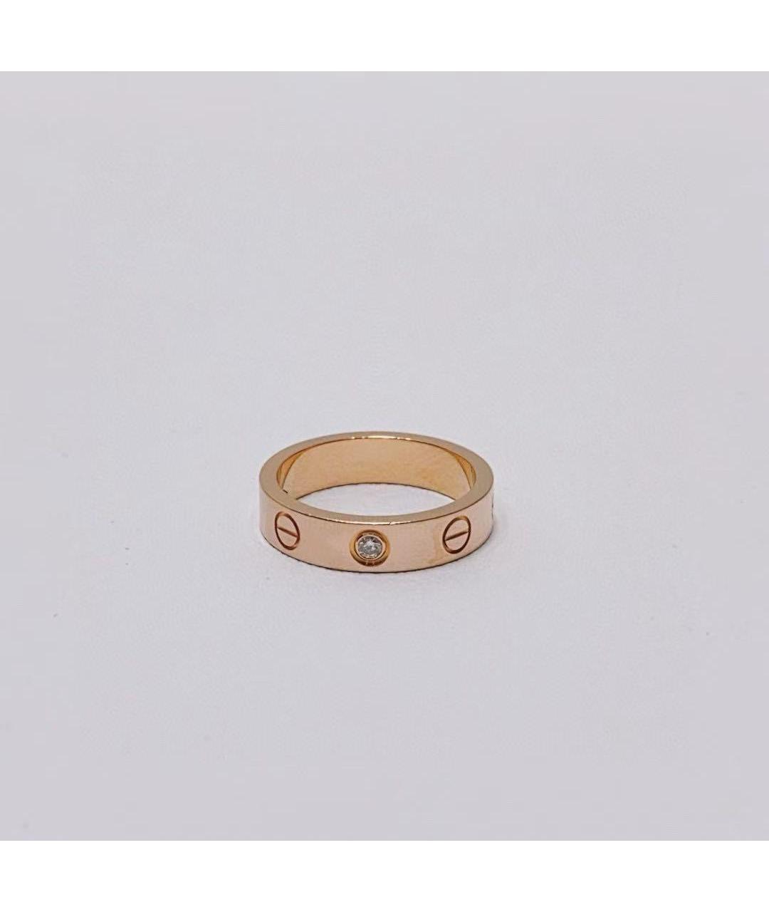 CARTIER Золотое кольцо из розового золота, фото 2
