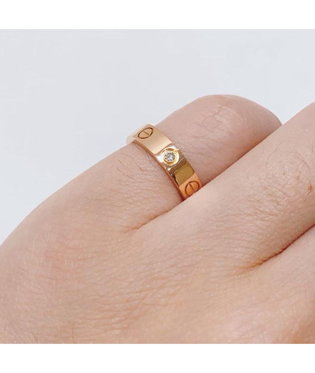 CARTIER Золотое кольцо из розового золота, фото 5
