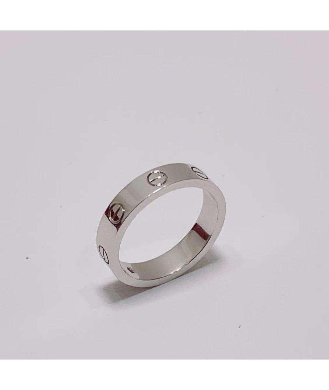 CARTIER Серебряное кольцо из белого золота, фото 3