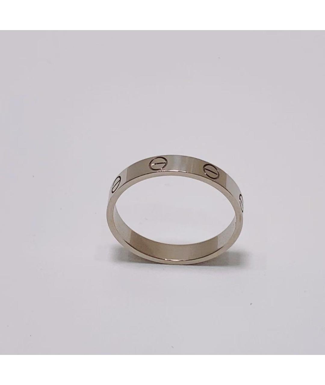 CARTIER Серебряное кольцо из белого золота, фото 2