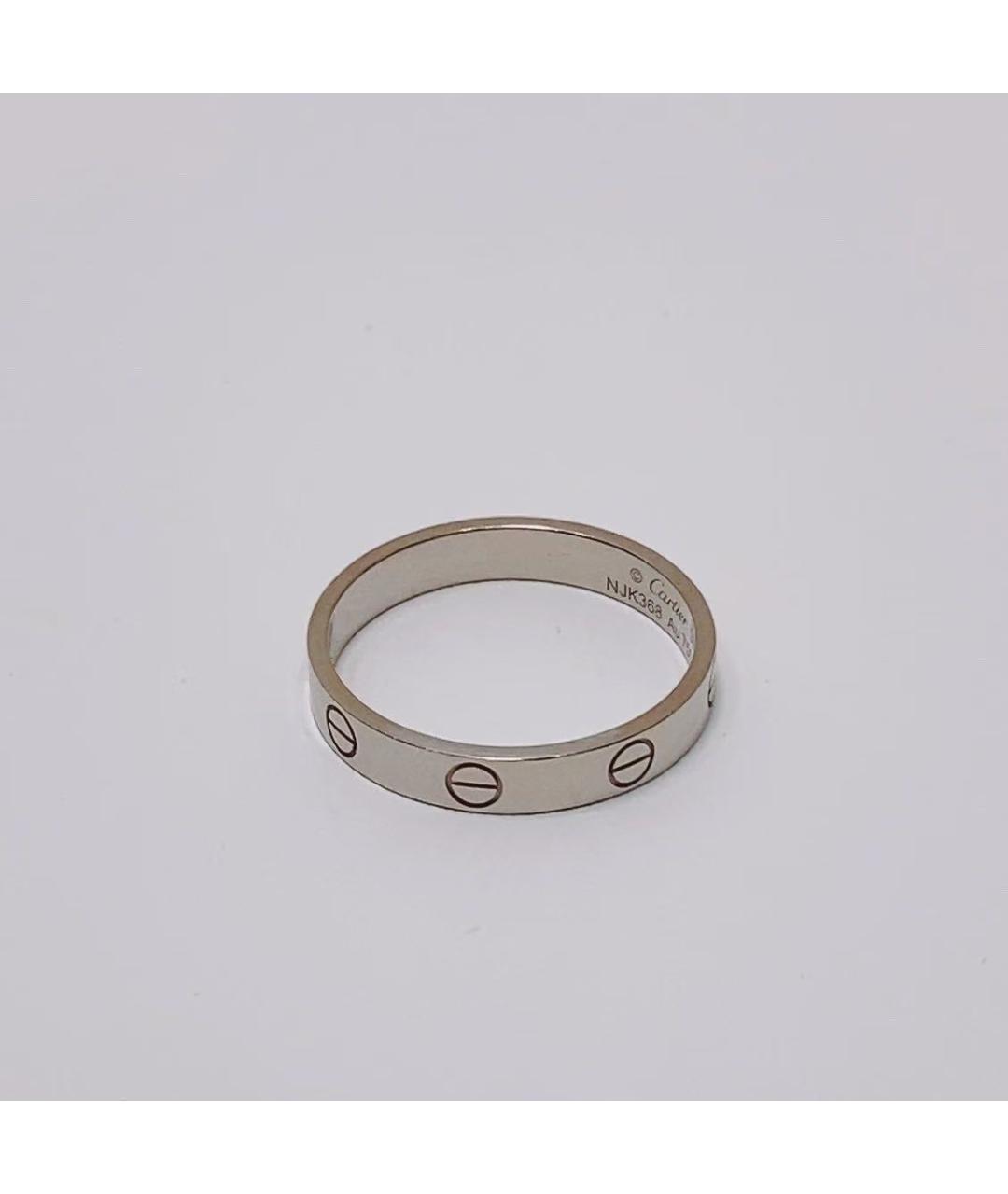 CARTIER Серебряное кольцо из белого золота, фото 3