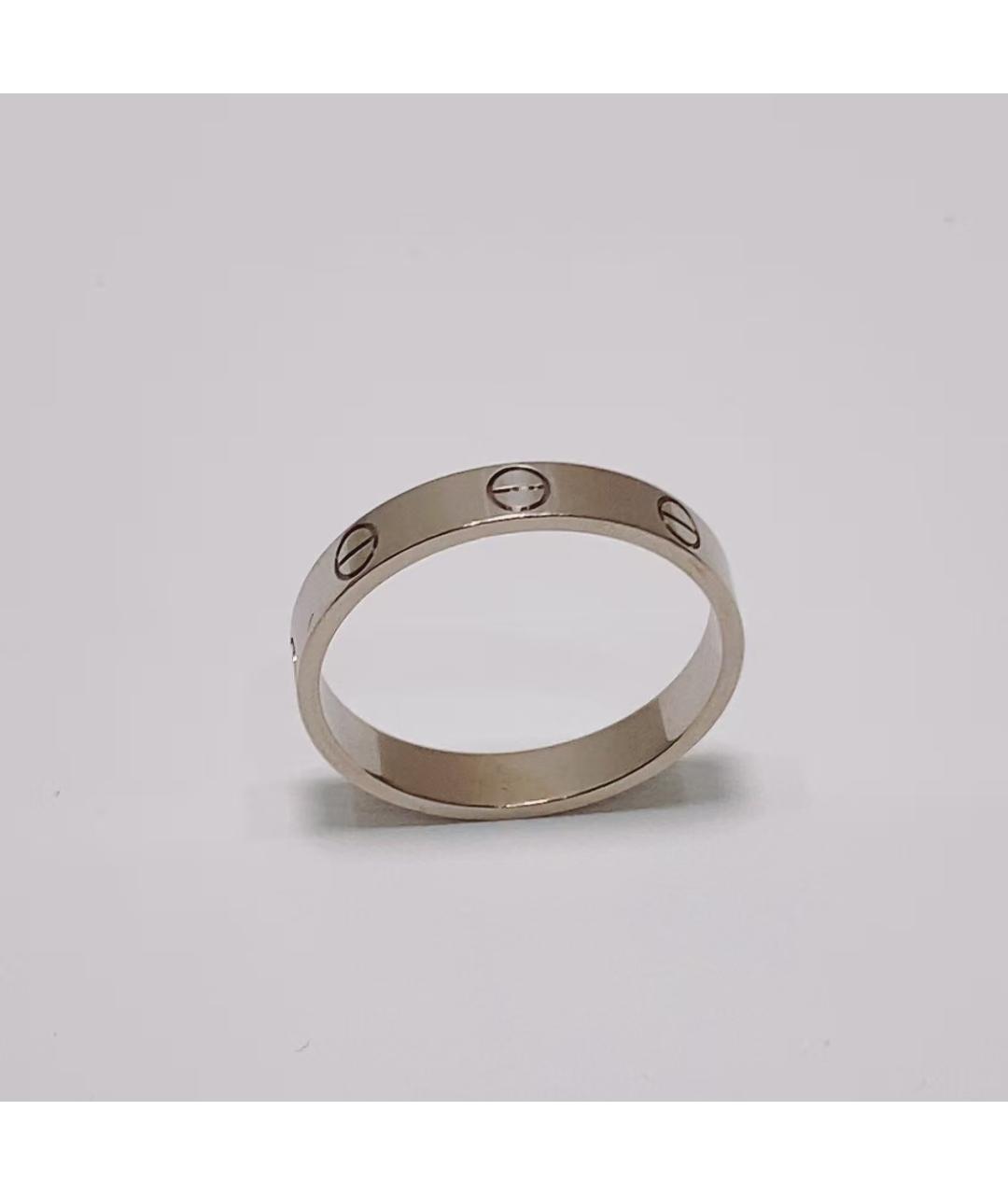 CARTIER Серебряное кольцо из белого золота, фото 4
