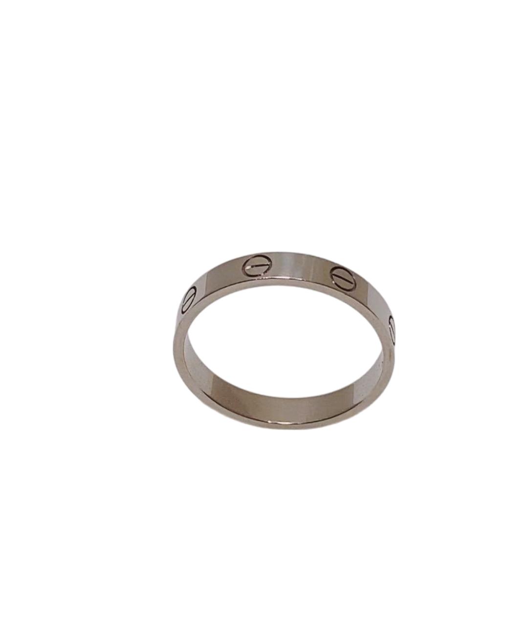CARTIER Серебряное кольцо из белого золота, фото 1
