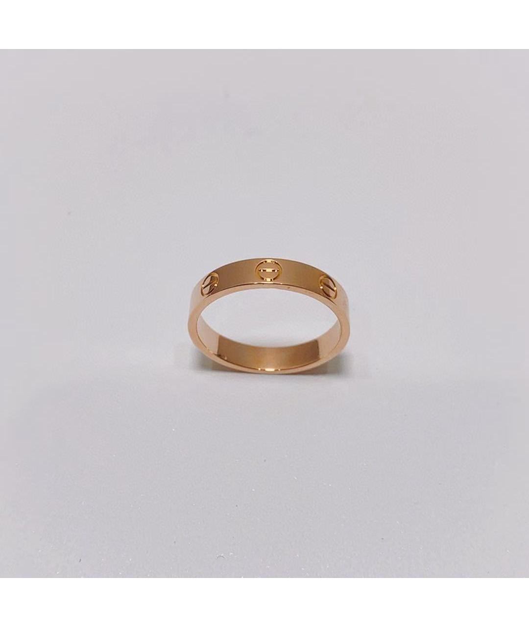CARTIER Золотое кольцо из розового золота, фото 4
