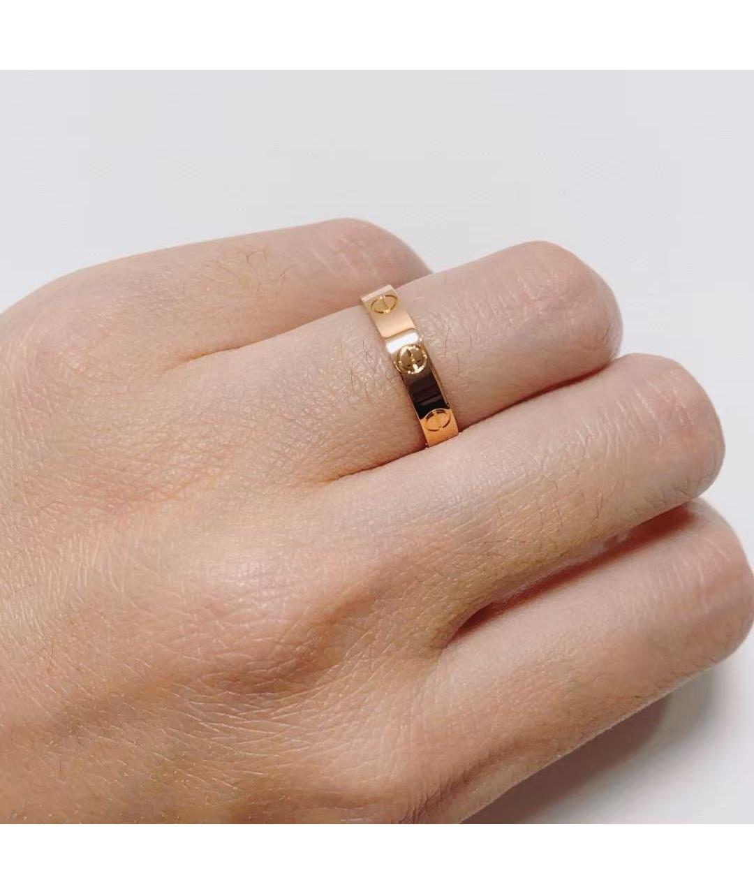 CARTIER Золотое кольцо из розового золота, фото 5