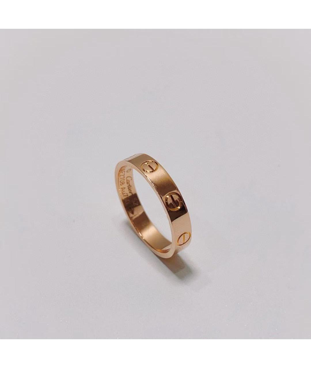 CARTIER Золотое кольцо из розового золота, фото 3