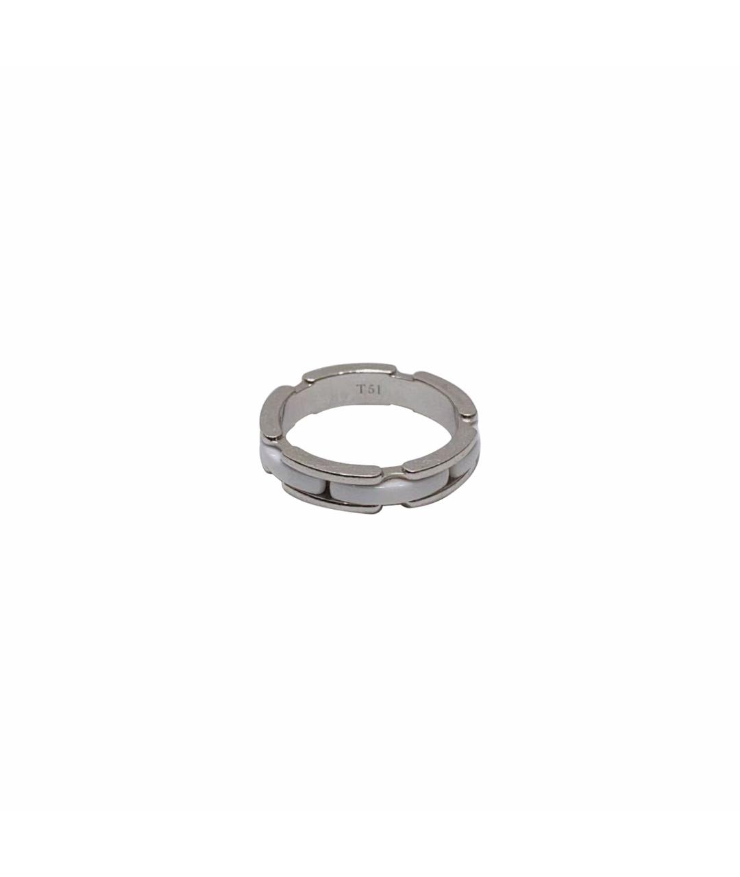 CHANEL Серебряное кольцо из белого золота, фото 1