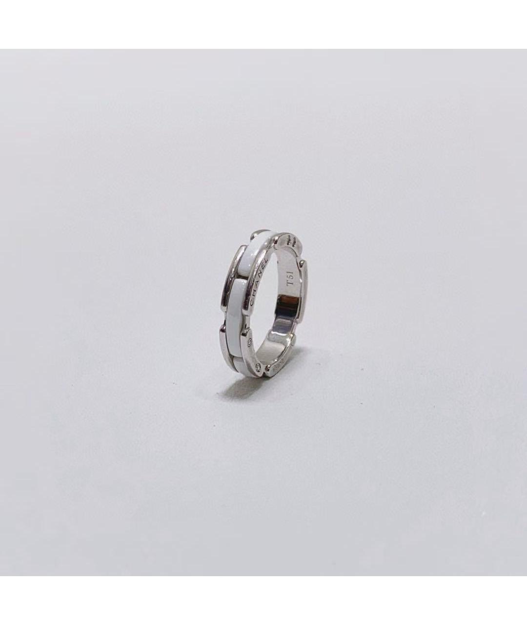 CHANEL Серебряное кольцо из белого золота, фото 5