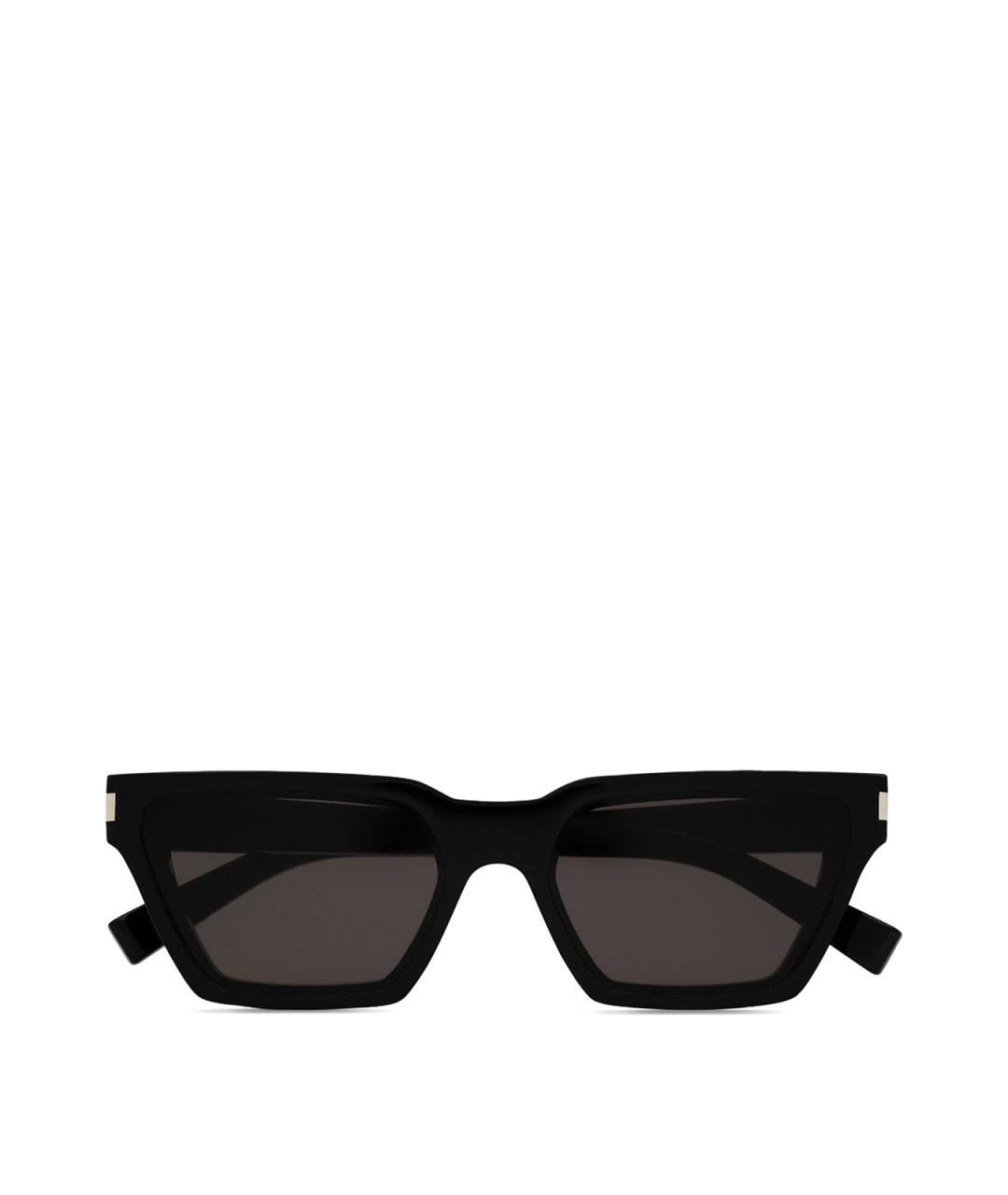 SAINT LAURENT Черные солнцезащитные очки, фото 1