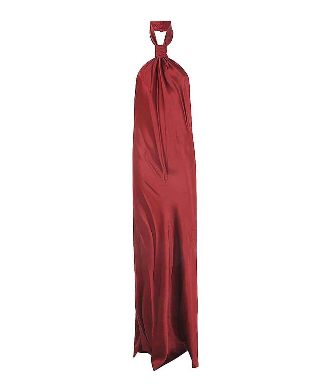 ANN DEMEULEMEESTER Красное вискозное вечернее платье, фото 1
