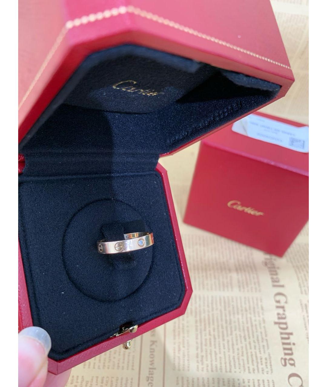 CARTIER Золотое кольцо из розового золота, фото 5