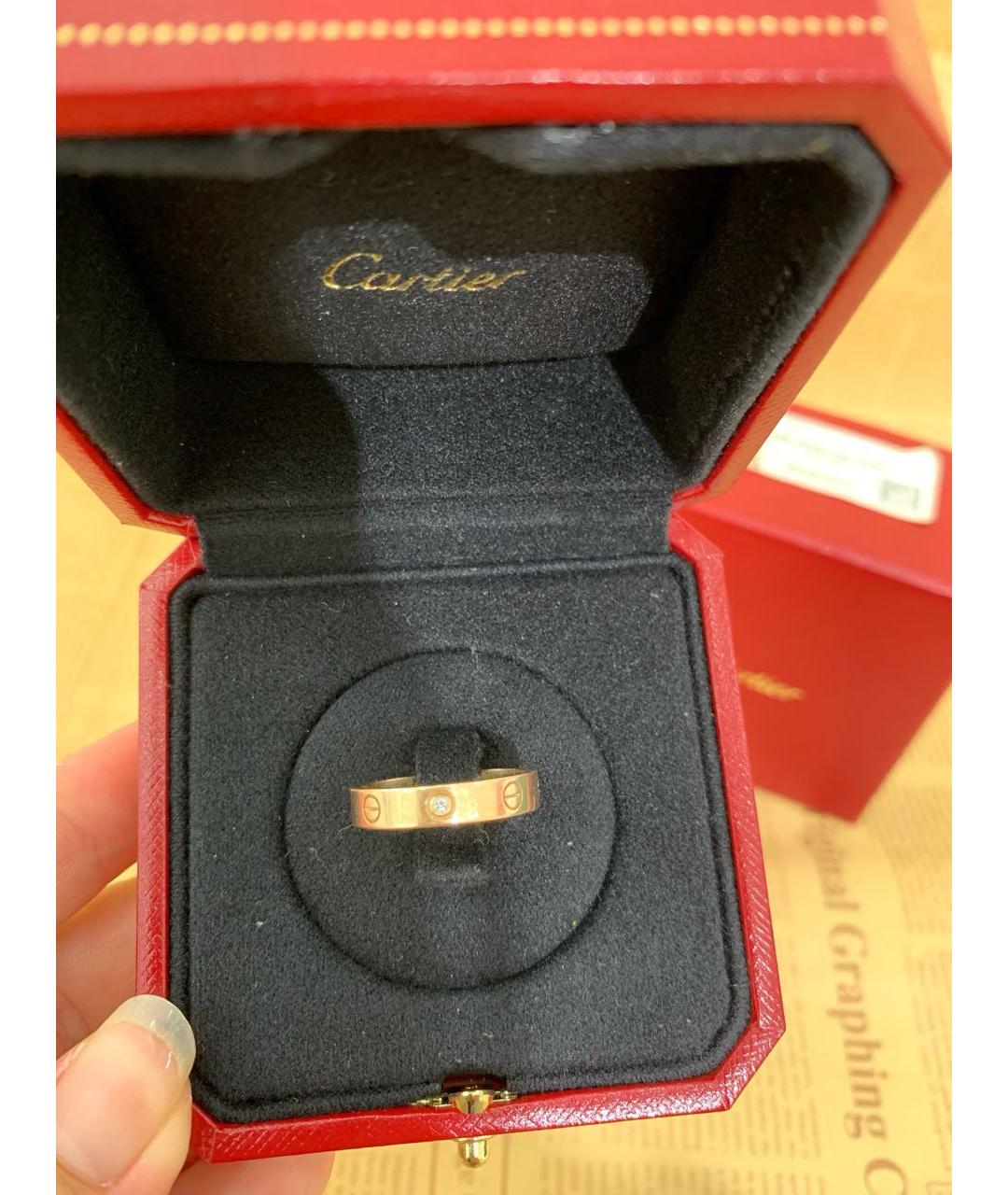 CARTIER Золотое кольцо из розового золота, фото 4