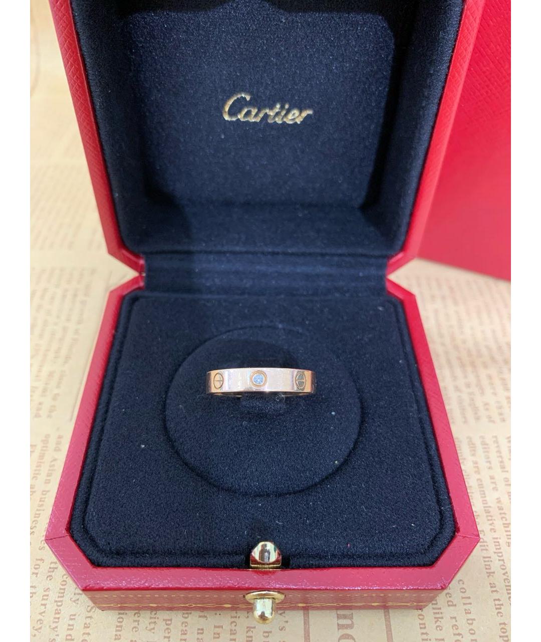 CARTIER Золотое кольцо из розового золота, фото 3