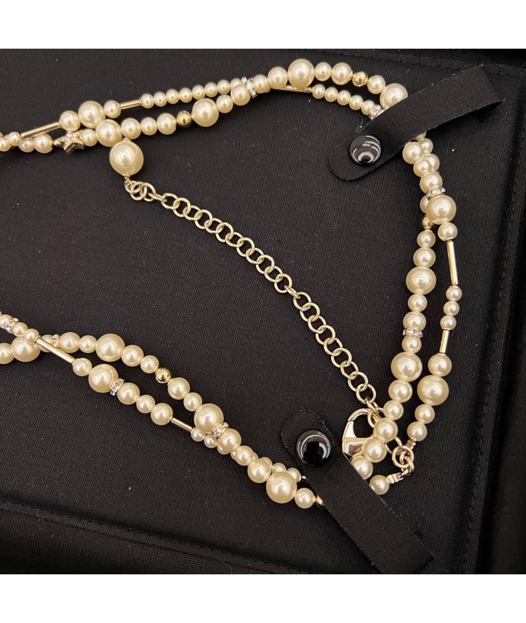 CHANEL Бежевое колье, фото 2
