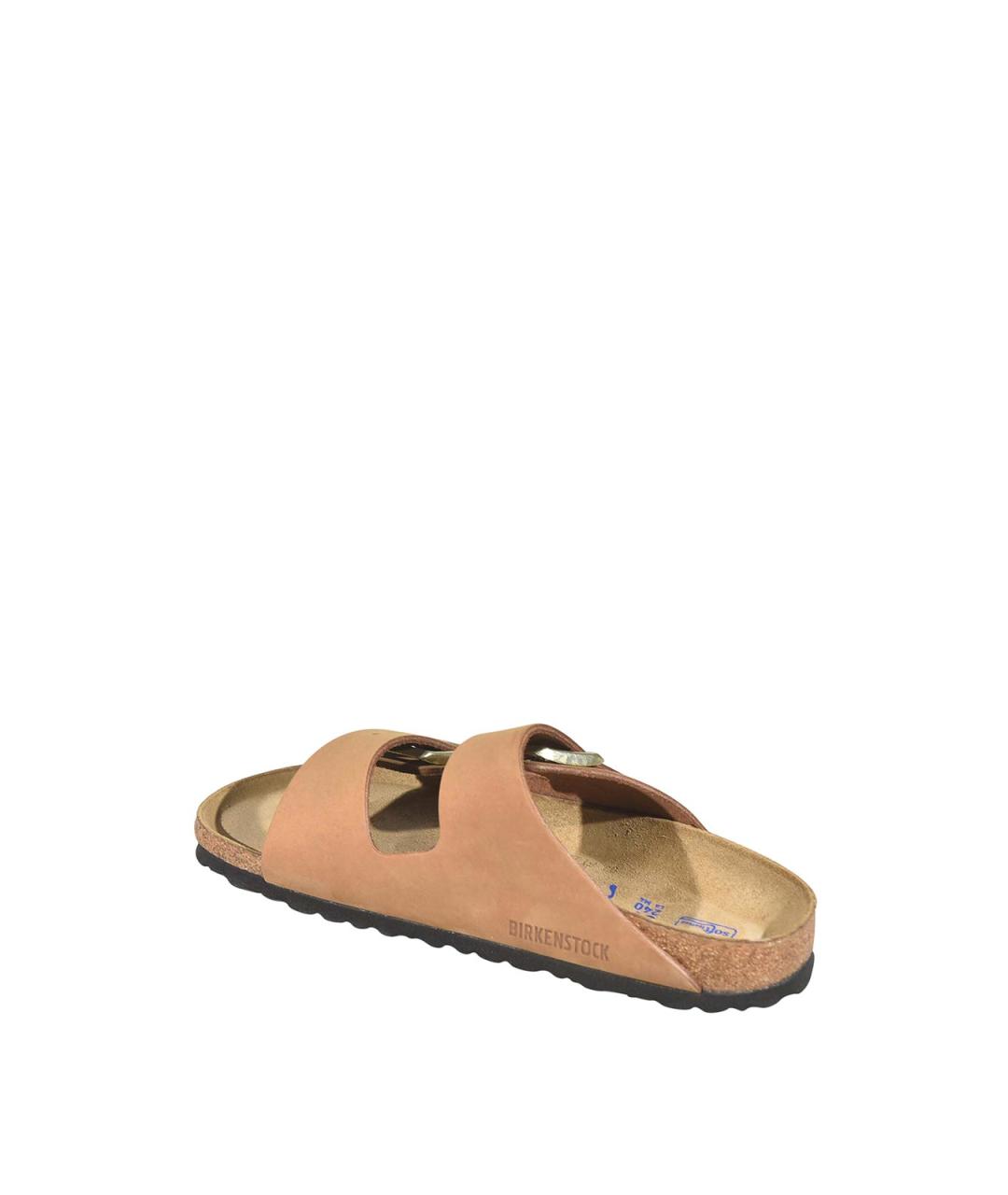 BIRKENSTOCK Коралловые текстильные сандалии, фото 3
