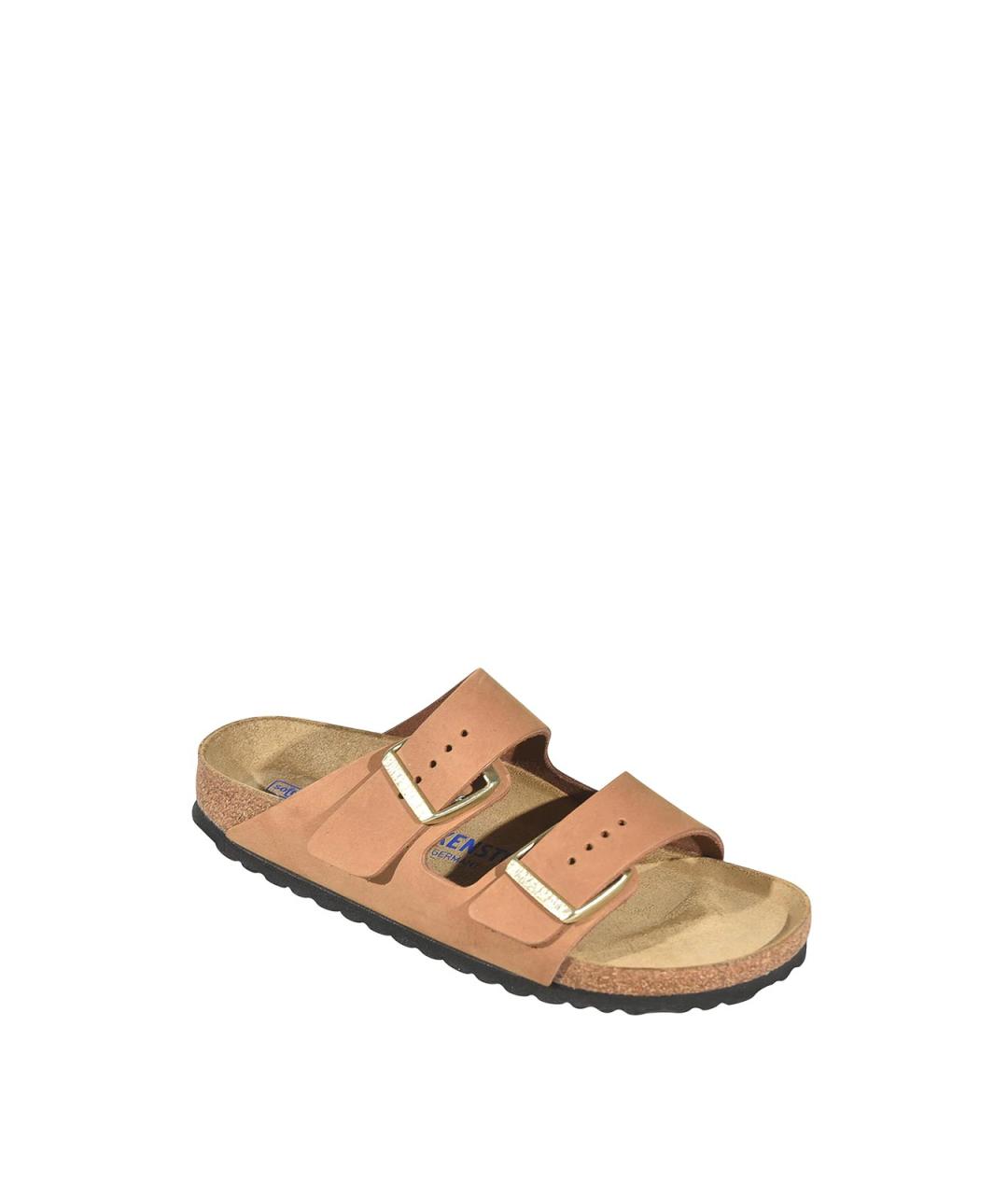 BIRKENSTOCK Коралловые текстильные сандалии, фото 2