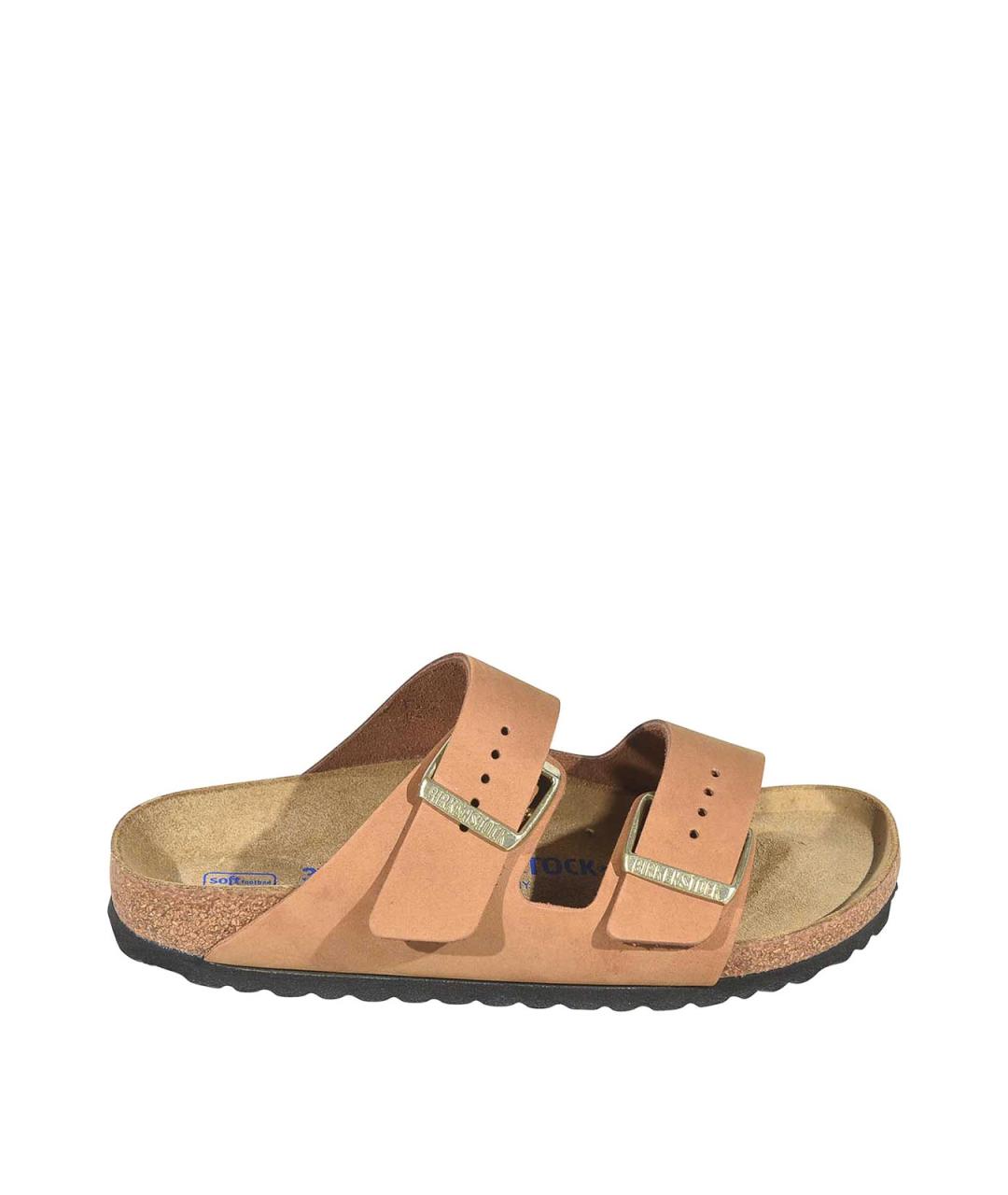 BIRKENSTOCK Коралловые текстильные сандалии, фото 1