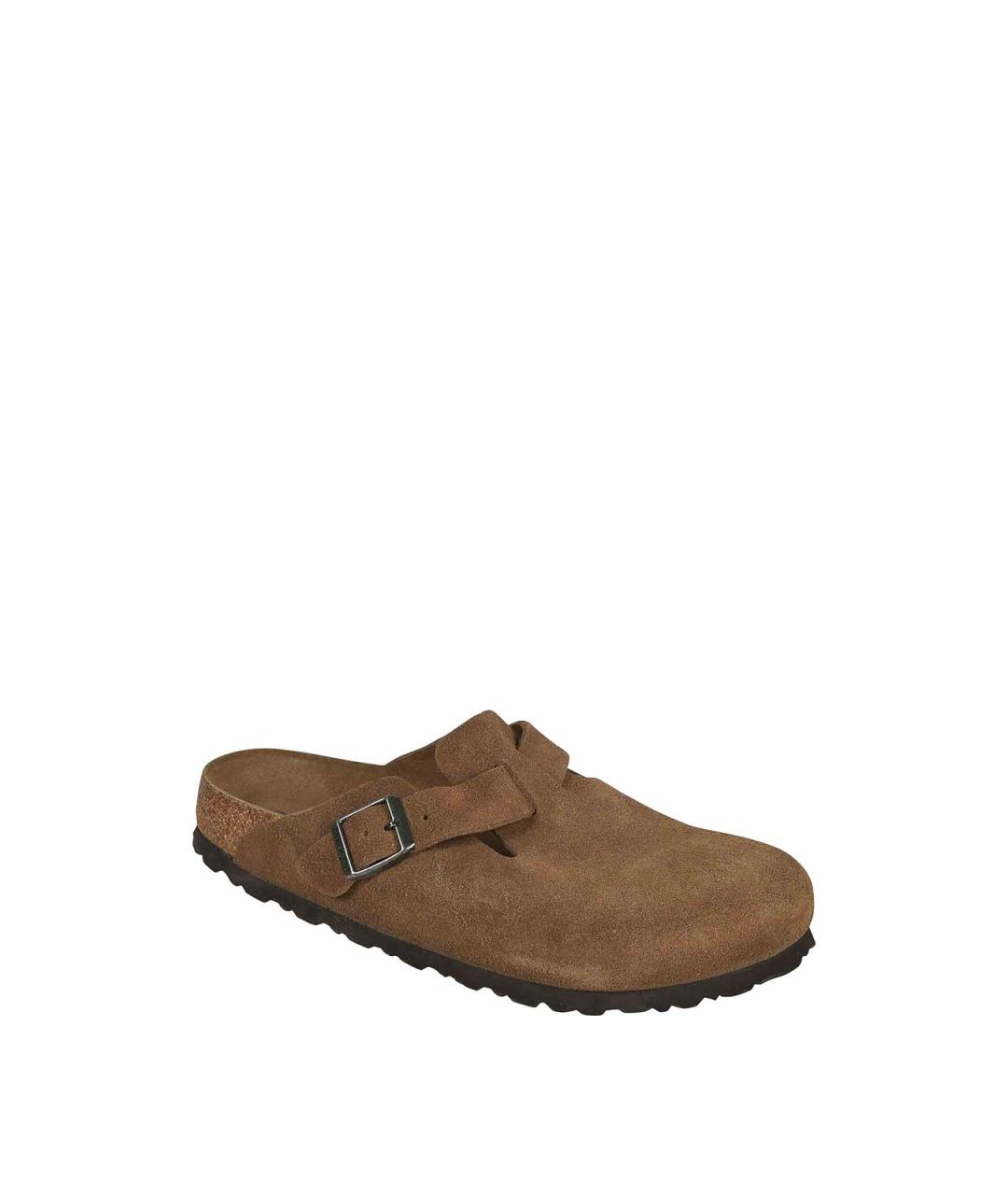 BIRKENSTOCK Коричневые текстильные сандалии, фото 2