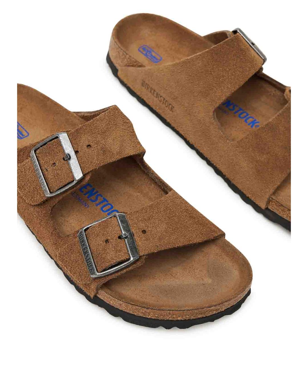 BIRKENSTOCK Серые текстильные сандалии, фото 4